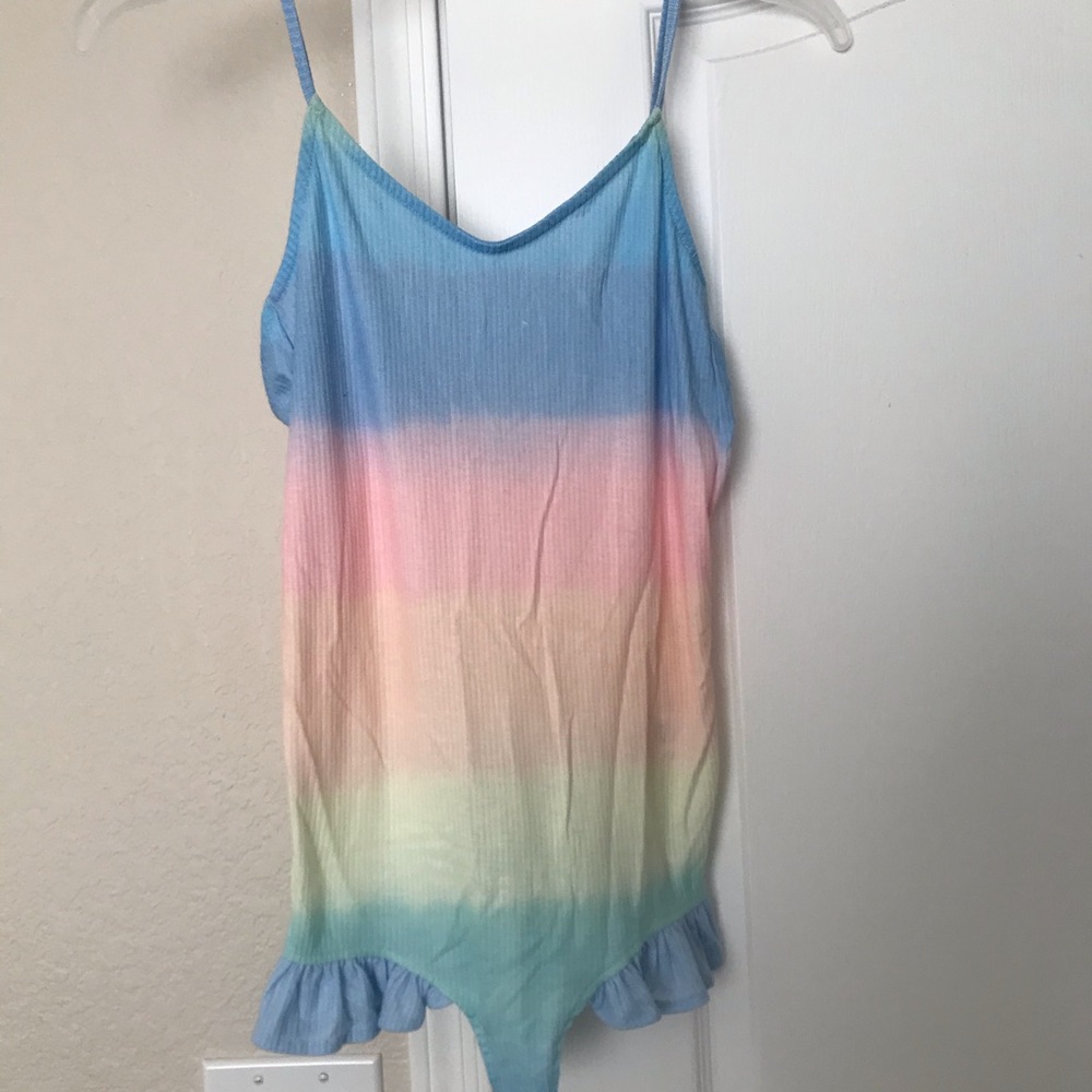 Rainbow bodysuit